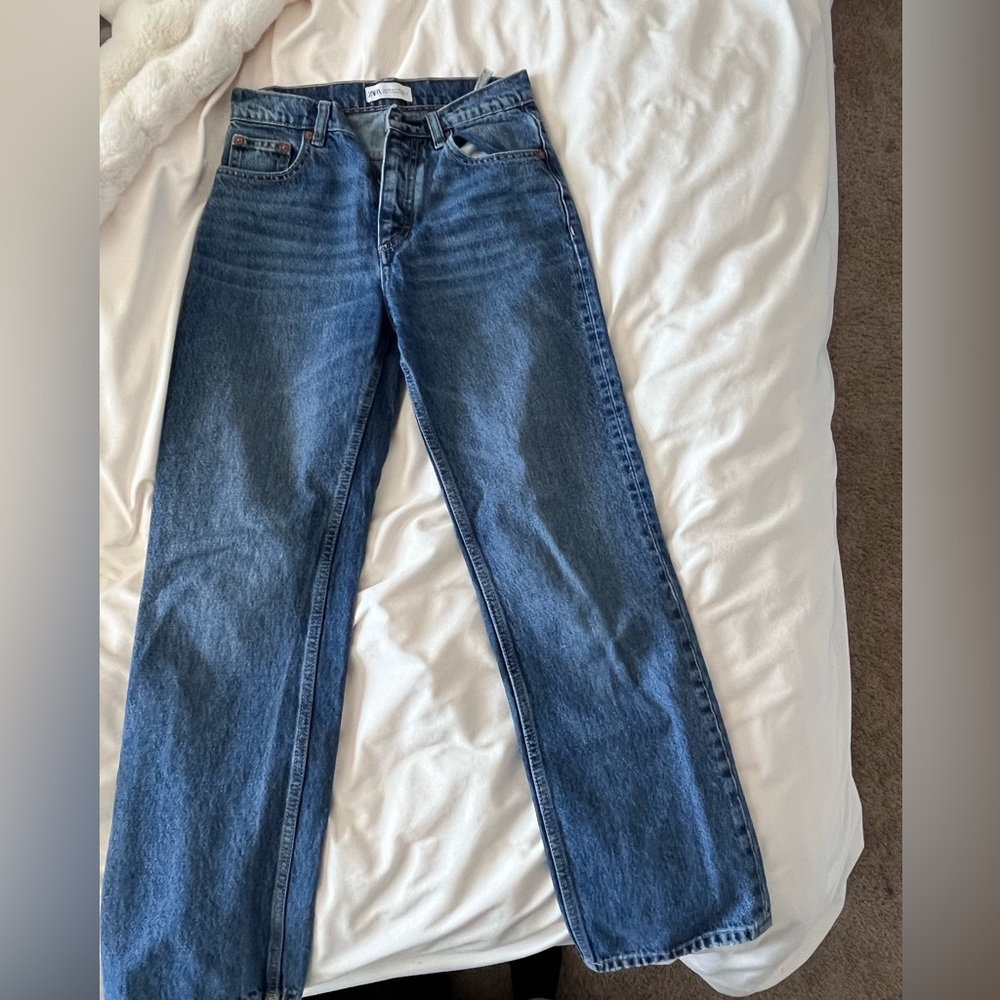 Zara straight leg jeans